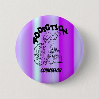 Addiction Counselor PurpleButton Button