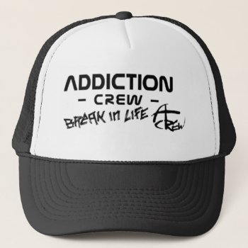 Addiction Crew Hat by EaracheRecords at Zazzle