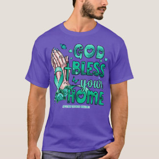 Addiction Recovery Awareness Awareness god bless f T-Shirt