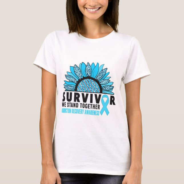 ADDICTION RECOVERY AWARENESS T-Shirt (Front)