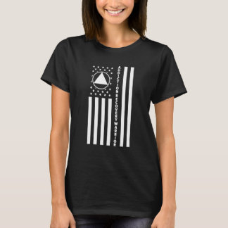 Addiction Recovery Warrior Sobering Sobers T-Shirt