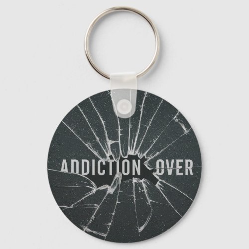 Addictionover Keychain