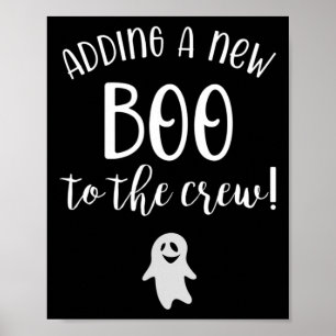 Adding A New Boo To The Crew Halloween Pregnancy  Poster