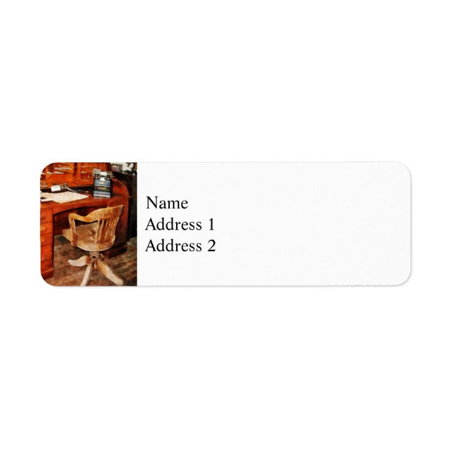 Adding Machine Label (Front)