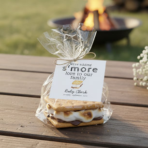 Adding S'more Love Baby Shower Tag