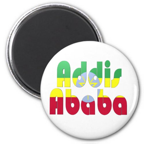 Addis Ababa Ethiopia Magnet