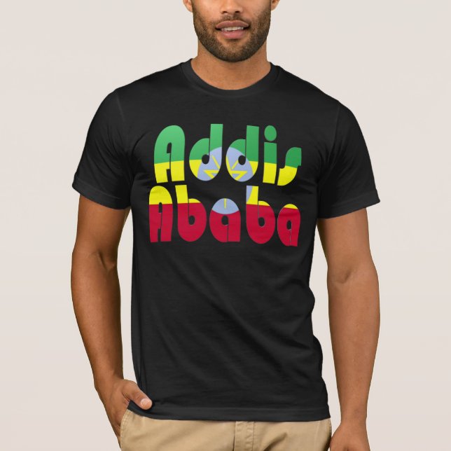 Addis Ababa, Ethiopia T-Shirt (Front)