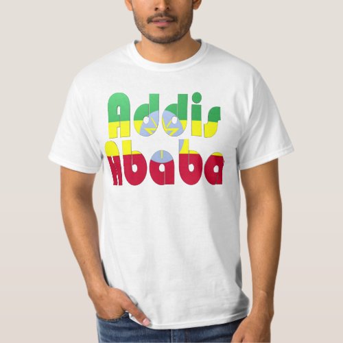Addis Ababa Ethiopia T_Shirt