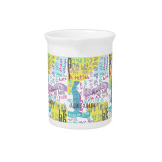 Addis Ababa Sefer Beverage Pitcher