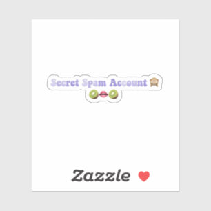 Addison Rae "Secret" Spam Account (old TikTok Bio) Sticker