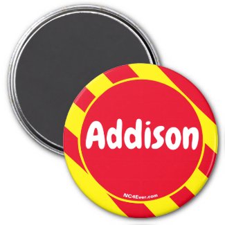 Addison Red/Yellow Magnet