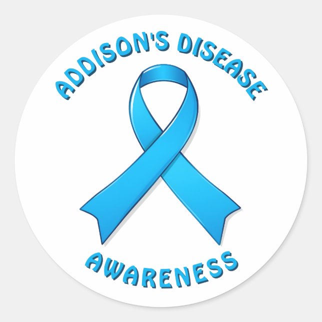 Addison's Disease Awareness - May 29th Classic Round Sticker (Front)