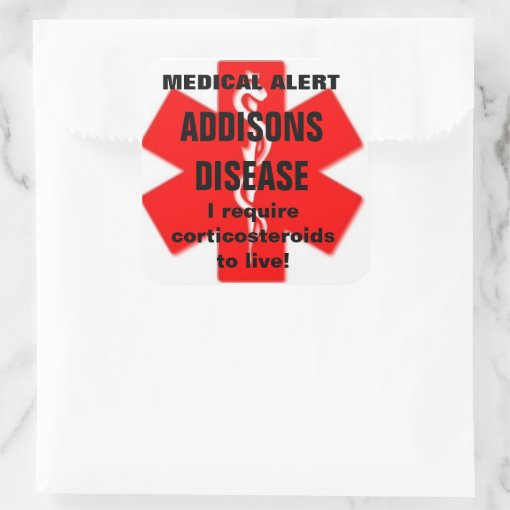 Addisons Disease Stickers Zazzle 5160