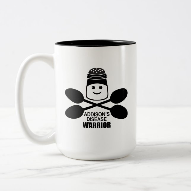 Addison's Disease Warrior Mug (Left)
