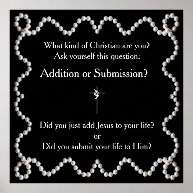 Addition or Submission Poster (Front)
