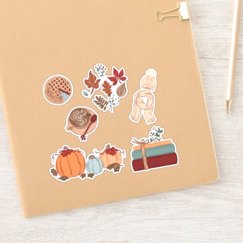 Addition Romance Reader Sticker Set