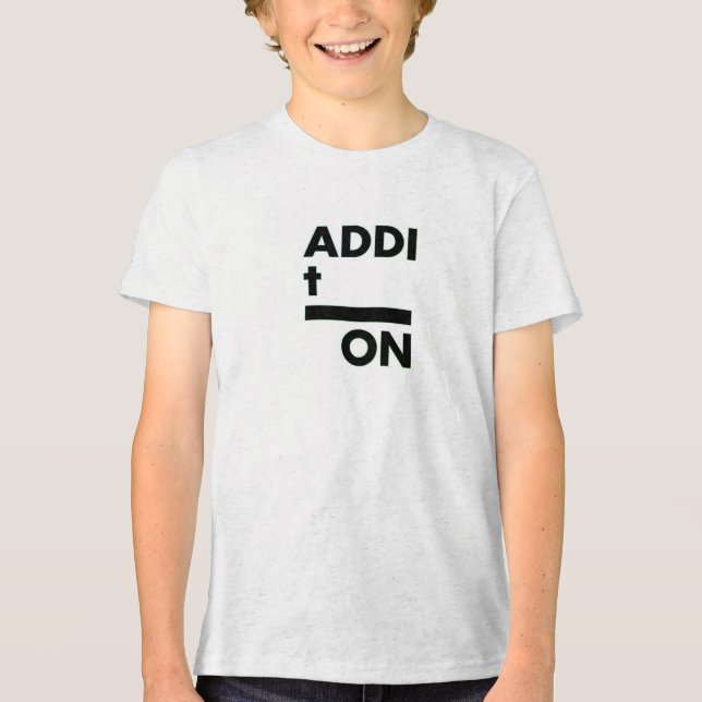 Addition Tee - Because Love Multiplies! (Front)