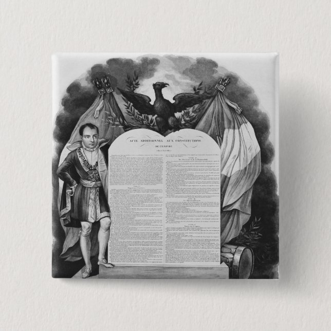 Additional act of 22nd April 1815 Button (Front)