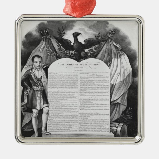 Additional act of 22nd April 1815 Metal Ornament (Front)