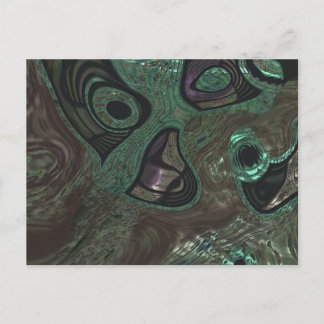 Addled Abs Postcard