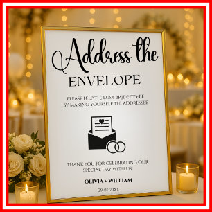 Address An Envelope Make Yourself An Addressee Poster