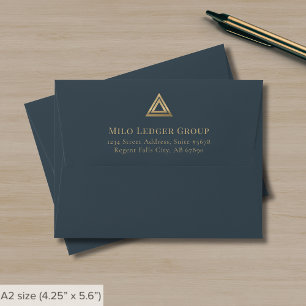 Address Business Envelope Logo A2 Note Card