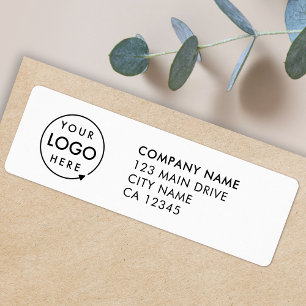 Address Business Labels Branded Mailing Stickers