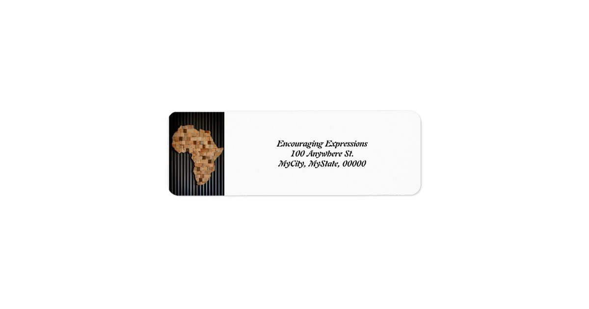 address label Zazzle