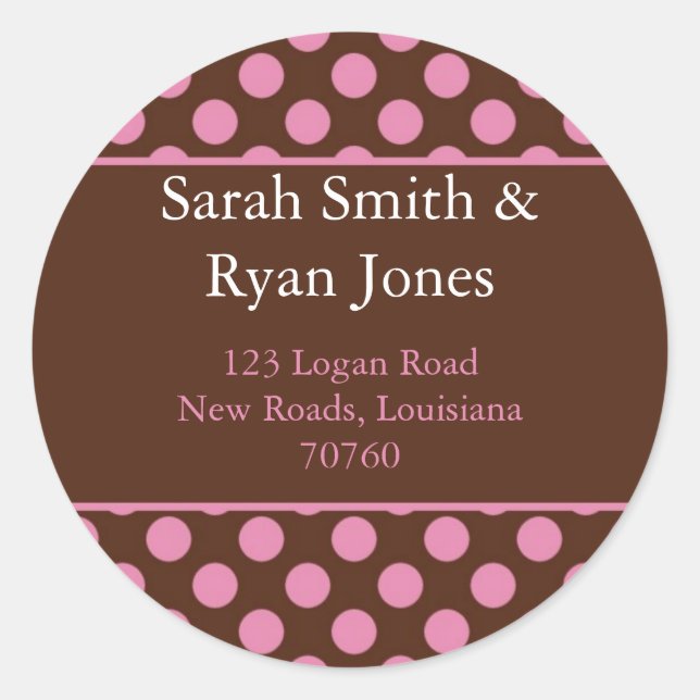 Address Label (Front)