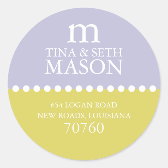 Address Label (Front)