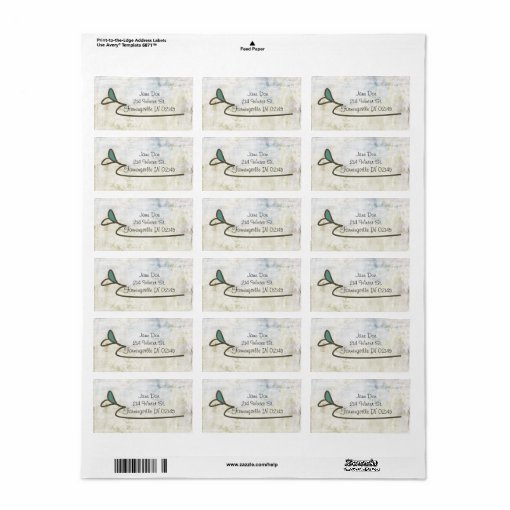 Address Labels Zazzle