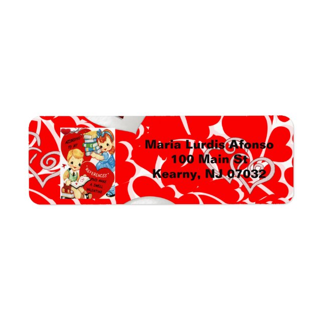 Address labels (Front)