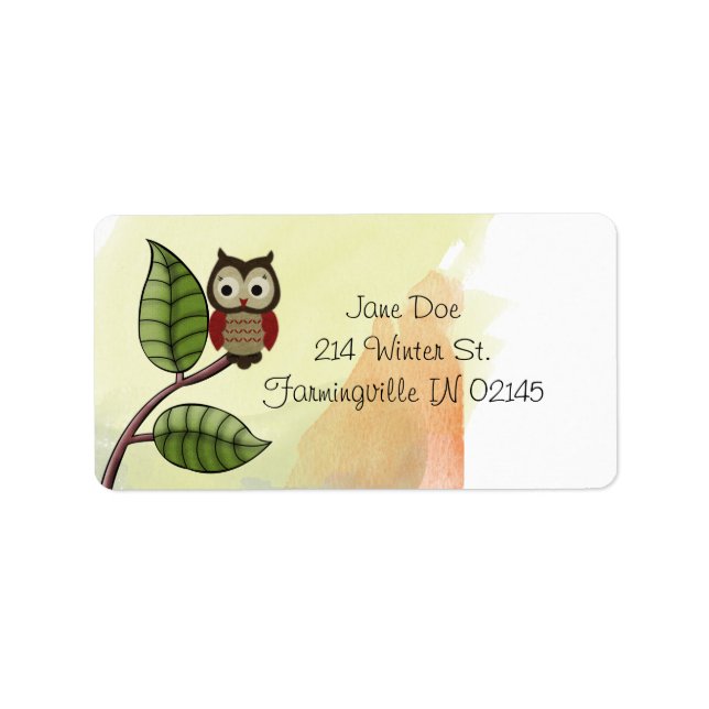 Address Labels (Front)