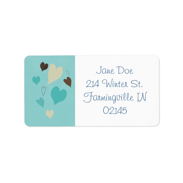 Address Labels (Front)