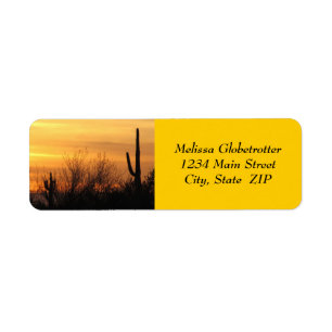 Address Labels--Arizona Sunset-3 Label