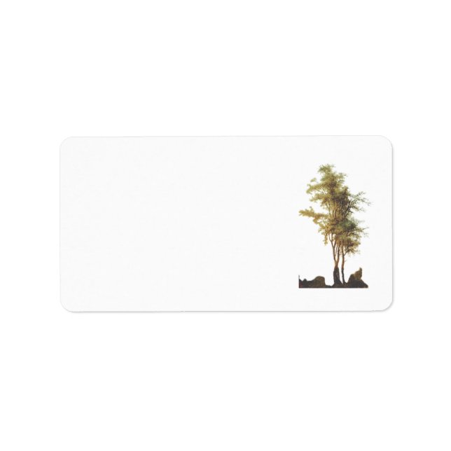 Address Labels art&design styles  (Front)