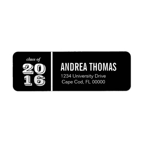 Address Labels  Graduation Class of