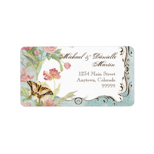 Address Labels - Les Fleur Pavoine - Wedding