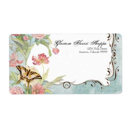 Address Labels - Les Fleur Pavoine - Wedding
