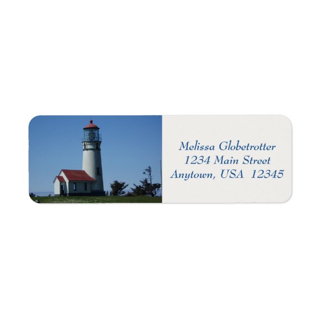 Address Labels--Lighthouse Label (Front)