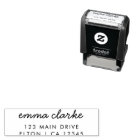 Address Rubber Stamp | Script Self Addressed