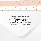 Address Stamp, Self Inking, Pre-Inked, Black Ink (Example)