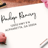 Address Stamp - Self Inking Return Address Stamper (Impression)