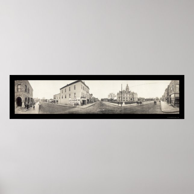 Adel, IA Photo 1907 Poster (Front)