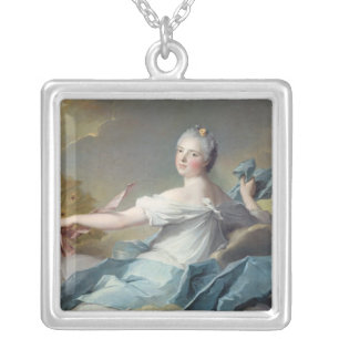 Adelaide de France, as the element of Air Silver Plated Necklace