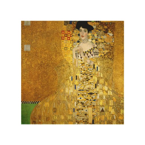 Adele Bloch_Bauer I by Gustav Klimt Wooden Print