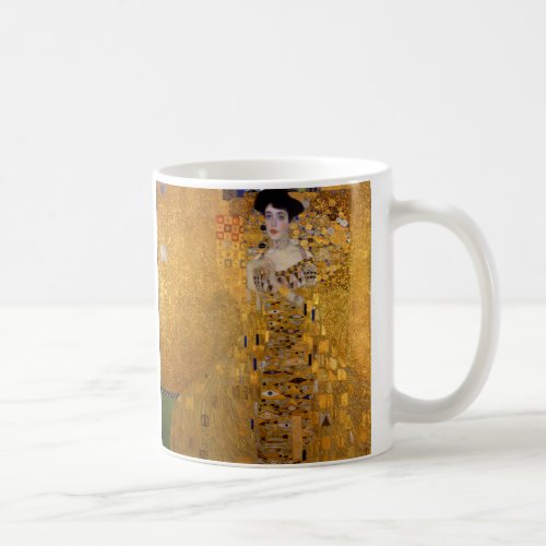 Adele Bloch_Bauers Portrait by Gustav Klimt 1907 Coffee Mug