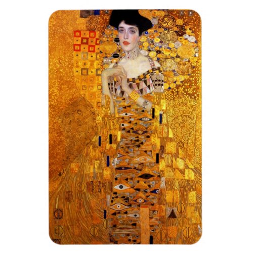 Adele Bloch_Bauers Portrait by Gustav Klimt Magnet