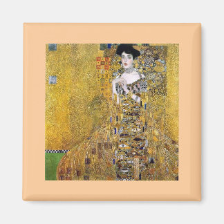 Adele Bloch-Bauer's Portrait  by Gustav Klimt Magnet