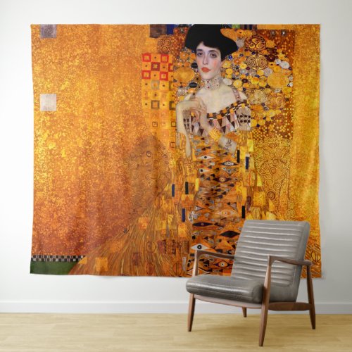 Adele Bloch_Bauers Portrait by Gustav Klimt Tapestry